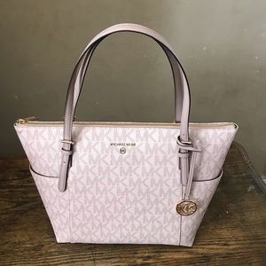 COPY - New Michael Kors pink logo tote bag